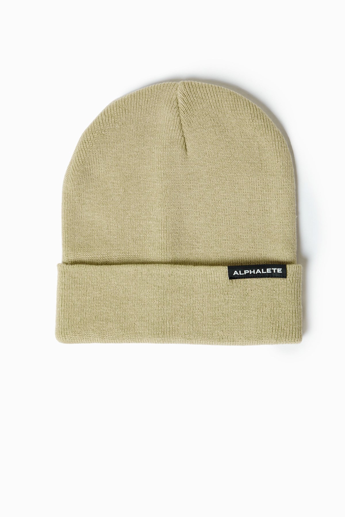 String Alphalete Cotton Knit Beanie | LXMIWP618