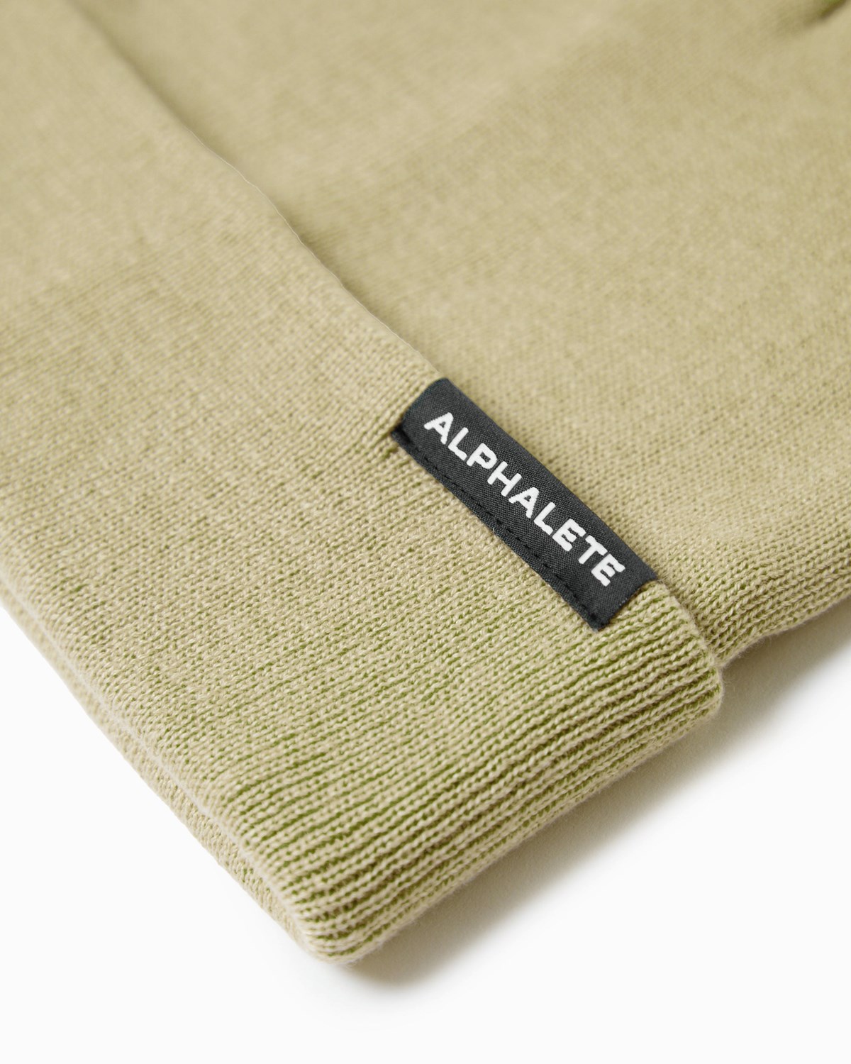 String Alphalete Cotton Knit Beanie | LXMIWP618