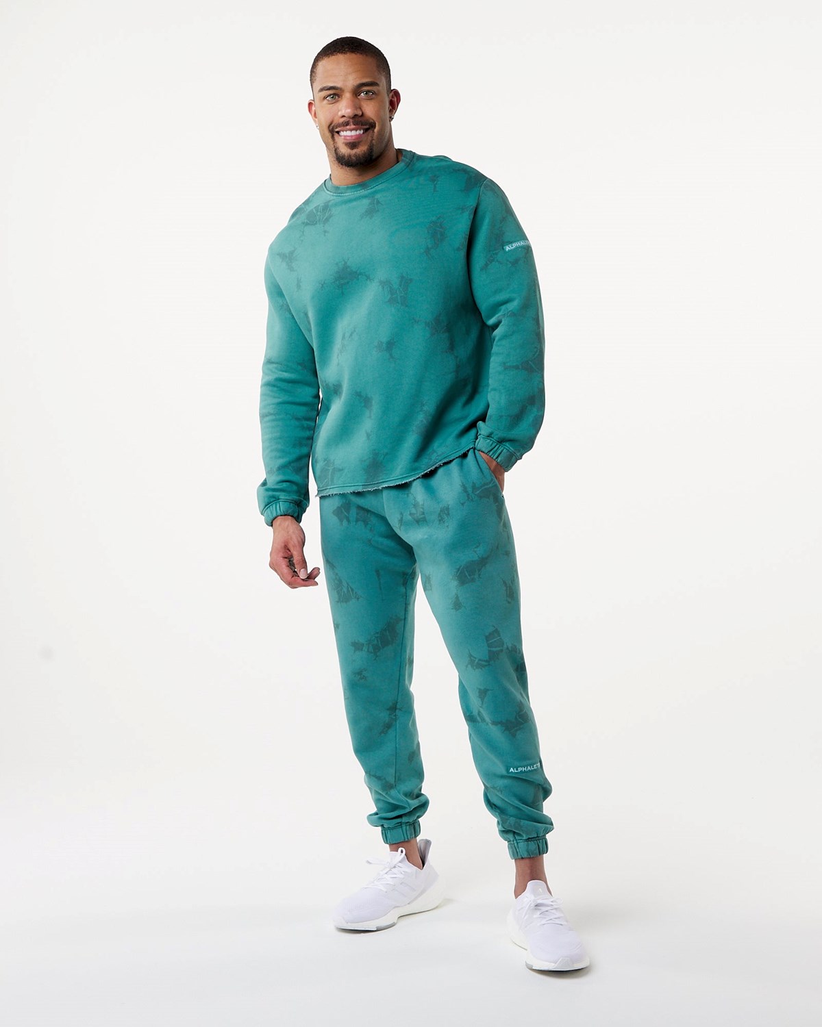 Submarine Alphalete Washed Fleece Sweater | DUMZRV275