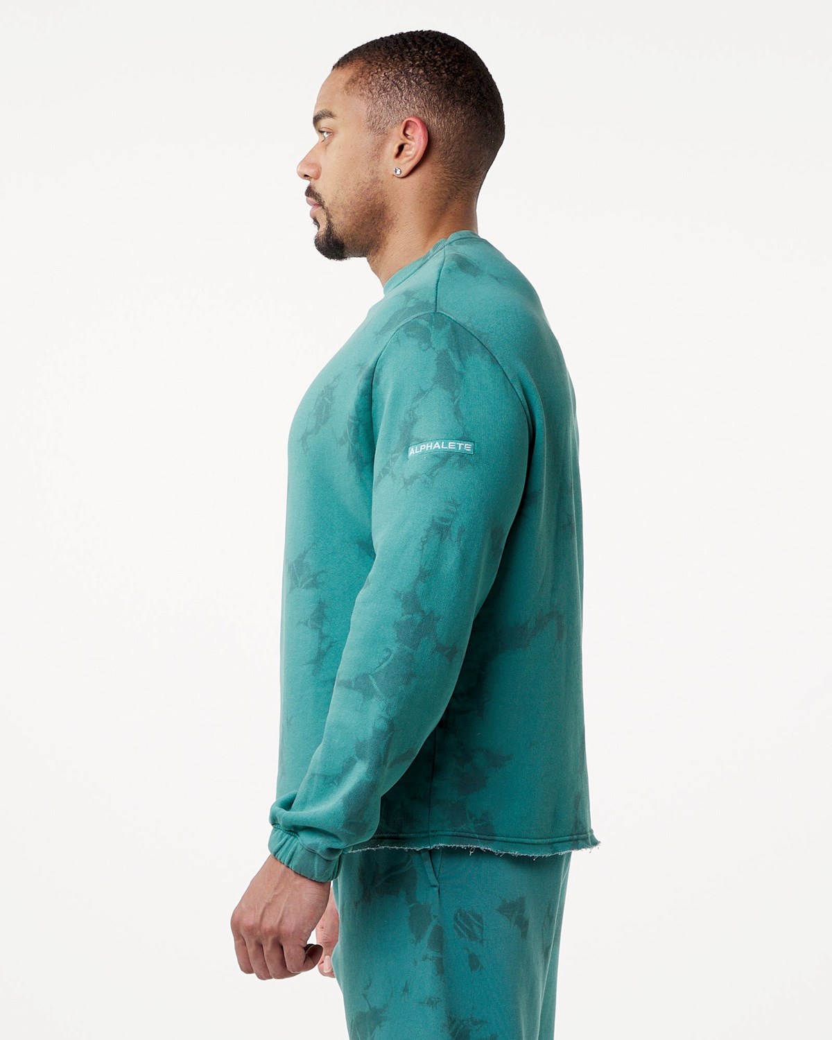 Submarine Alphalete Washed Fleece Sweater | DUMZRV275