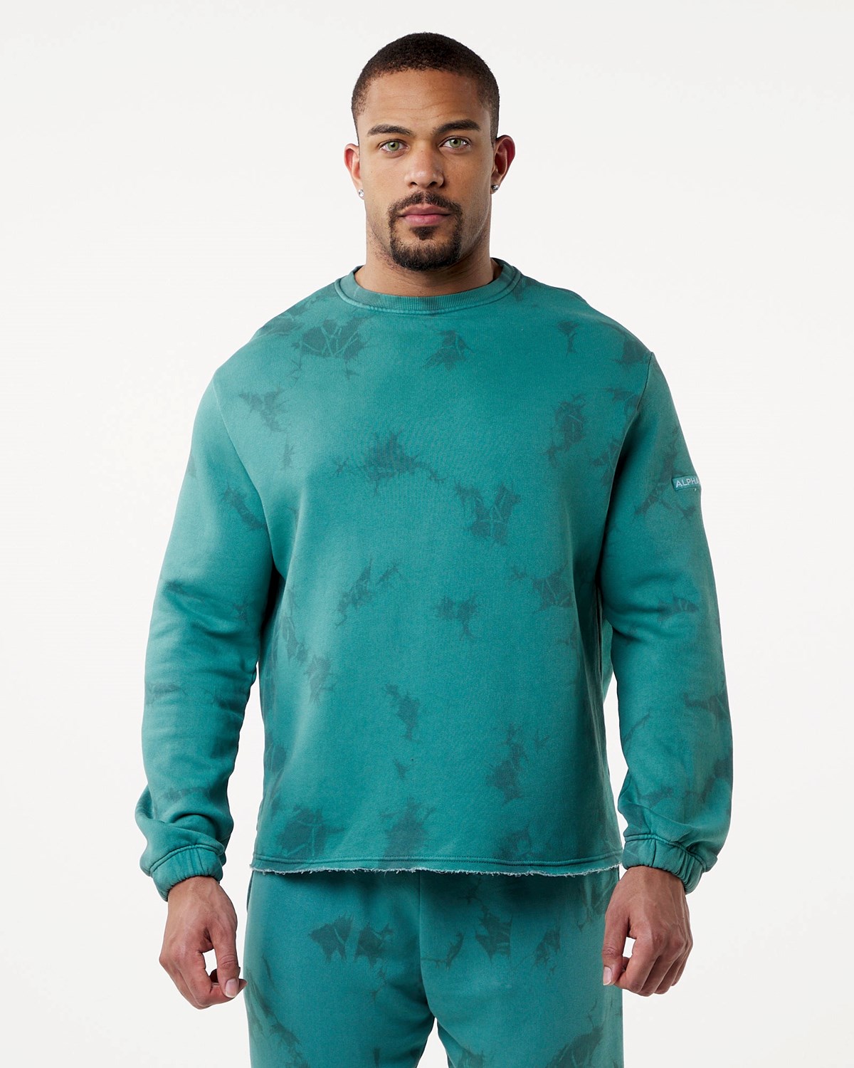 Submarine Alphalete Washed Fleece Sweater | DUMZRV275