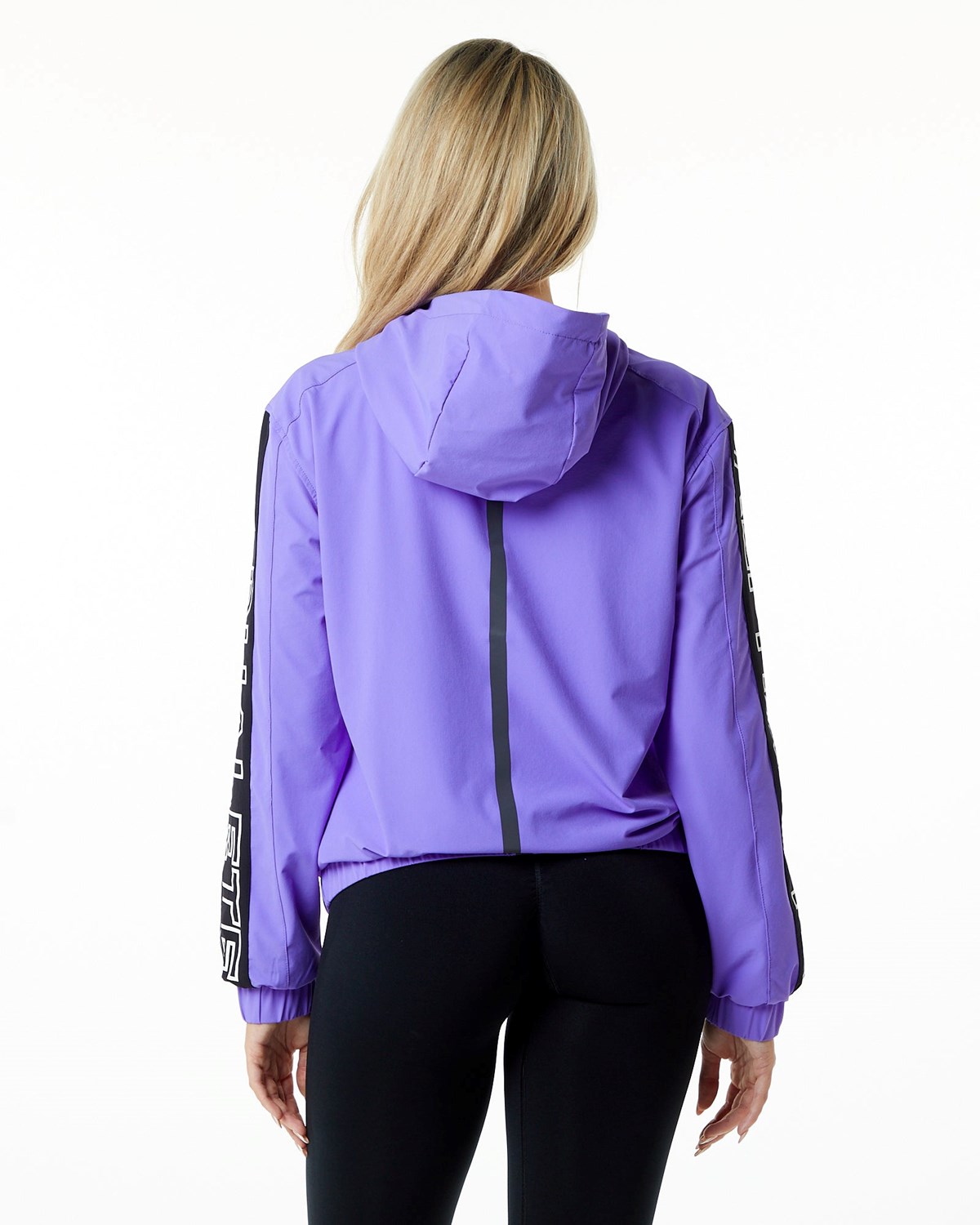 Synthetic Violet Alphalete Woven Performance Jacket | CWGDVZ357