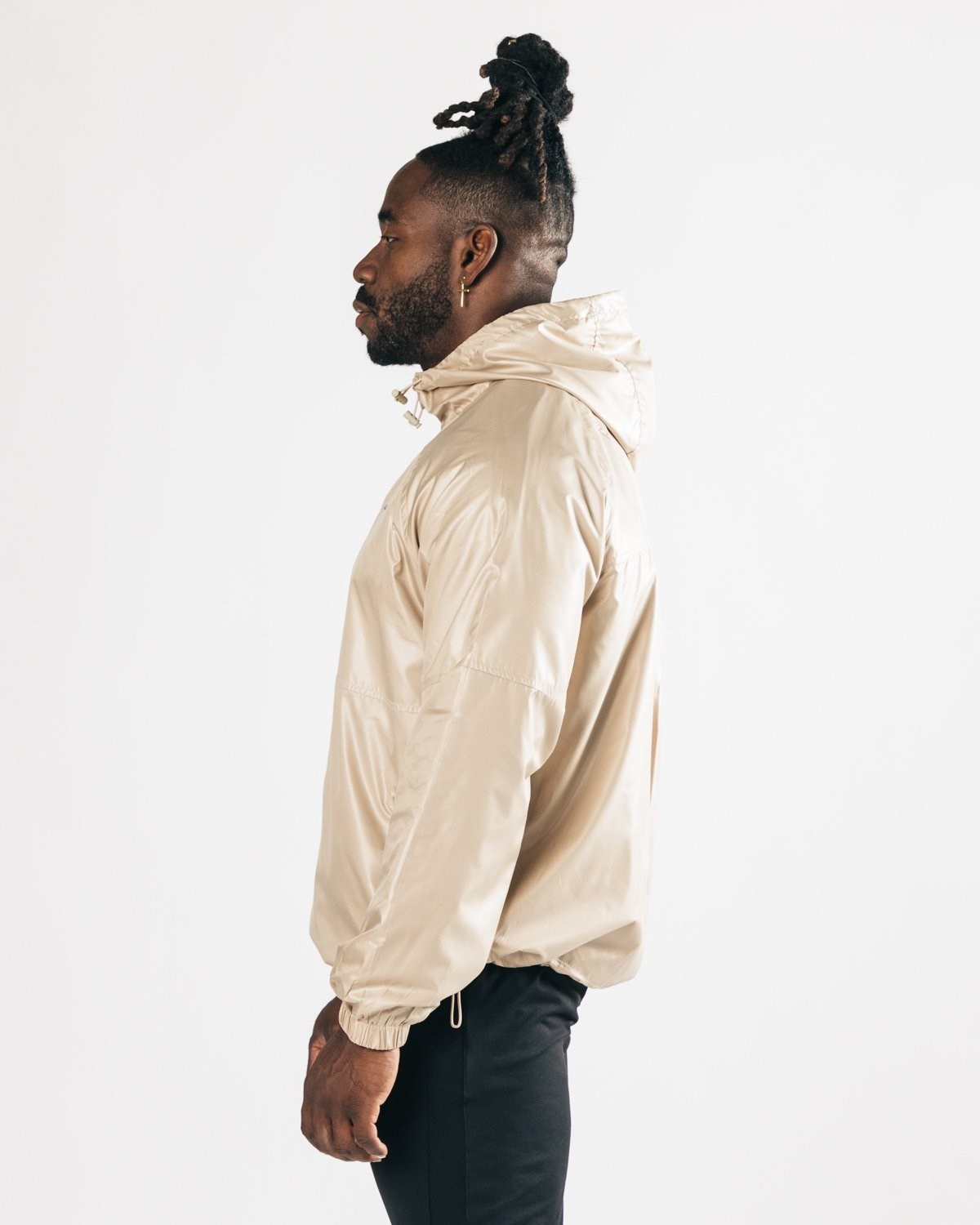 Tan Alphalete Woven Performance Jacket | IVCRSK201