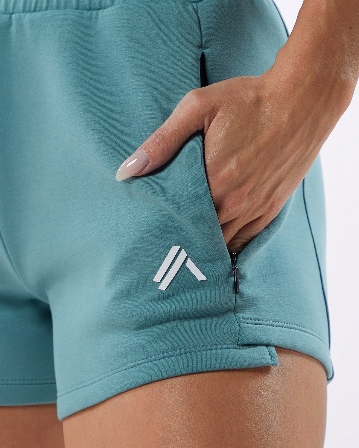 Teal Alphalete Interlock Knit 3.5