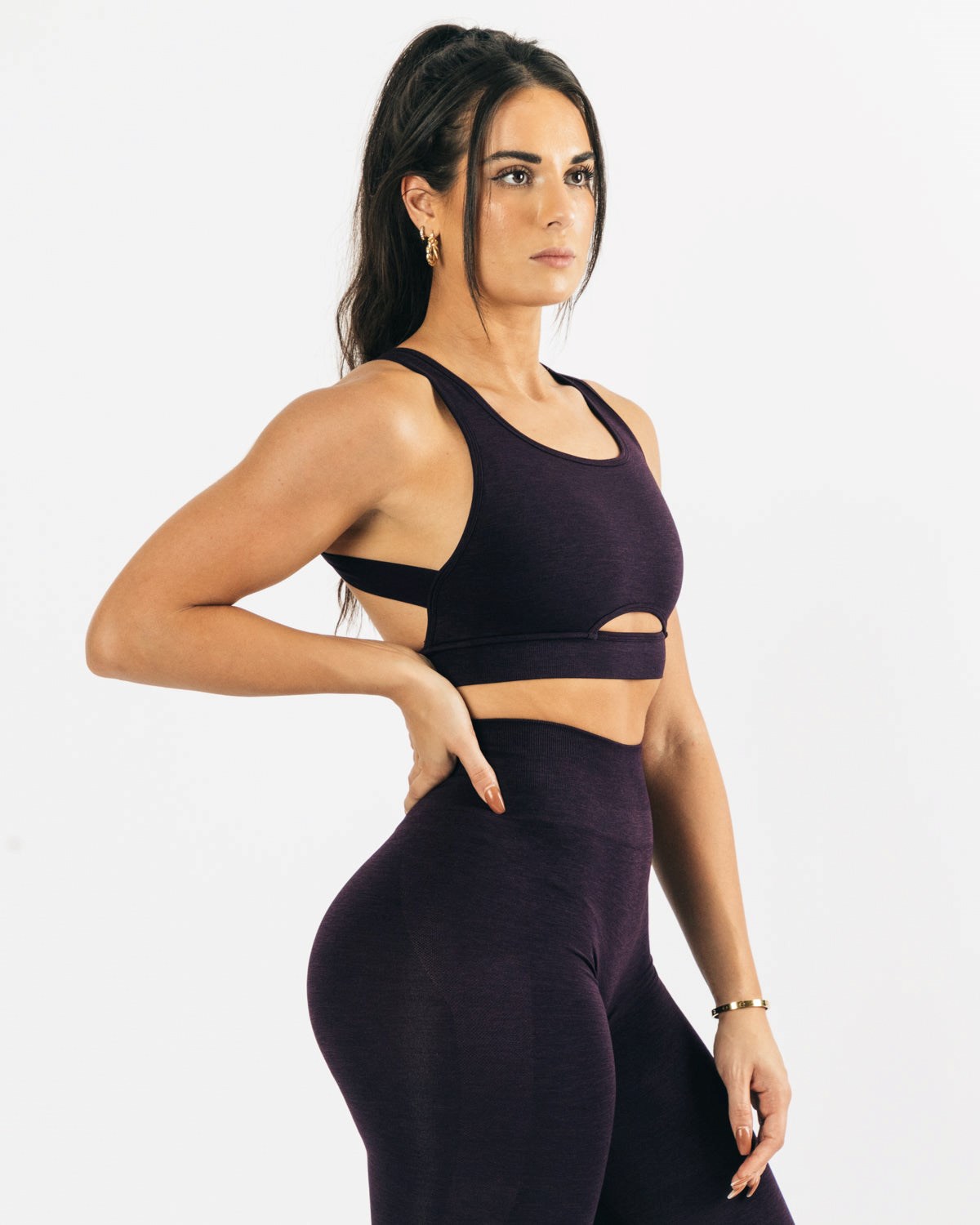 Twilight Alphalete High-Impact Seamless Sports Bra | SFJTXL385