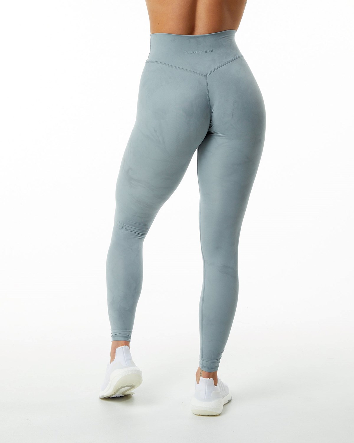 Washed Denim Alphalete All-Purpose Luxury Legging | ZCUKEF862