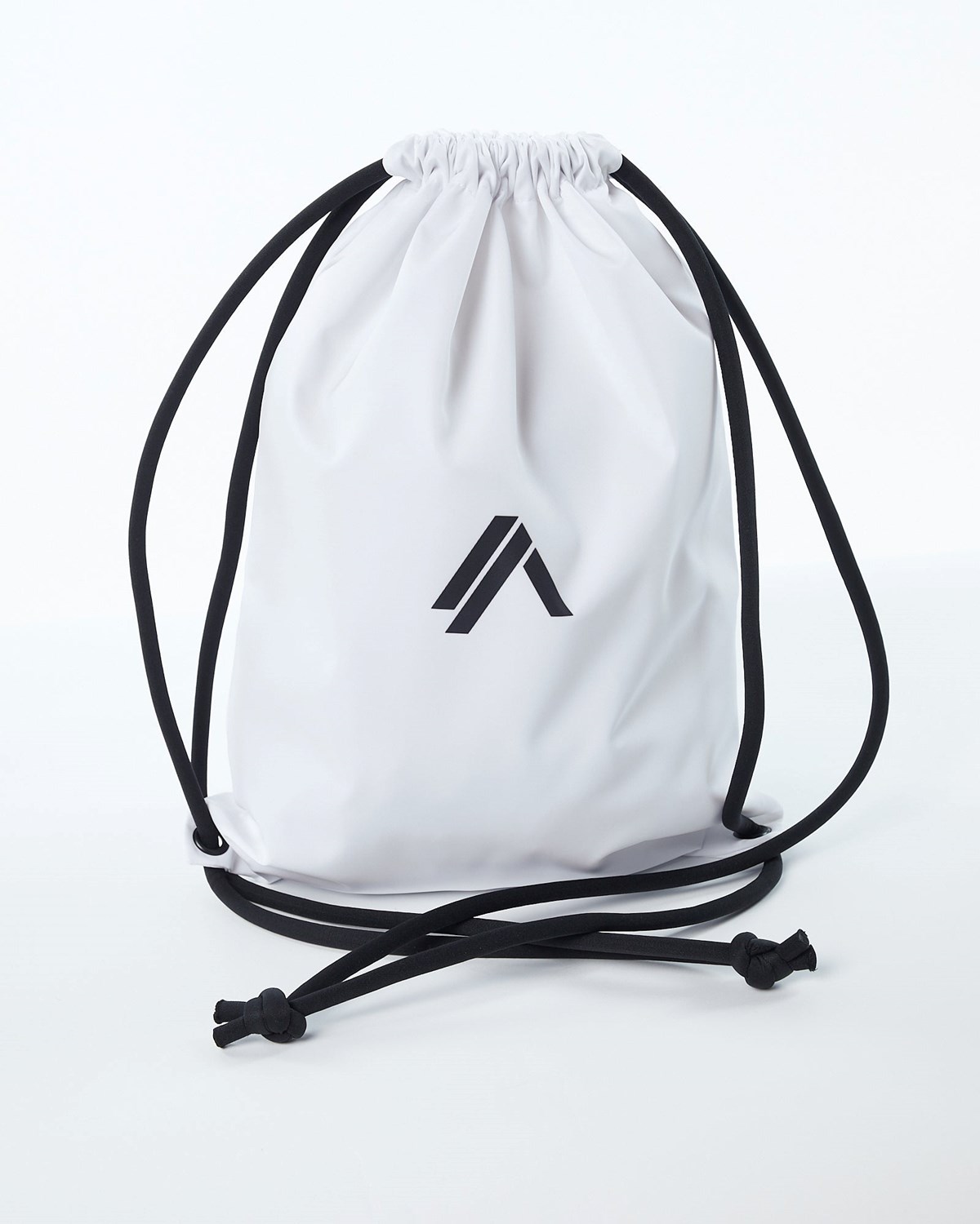 White Alphalete Drawstring Bag | GPTILD173