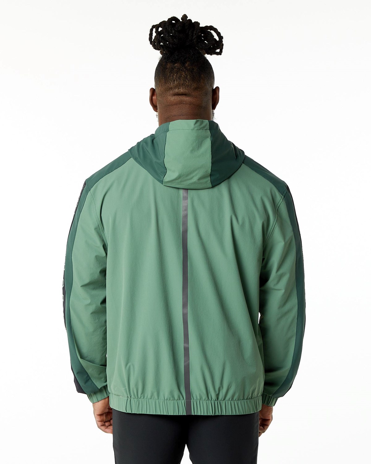 Wild Sage Alphalete Woven Performance Jacket | JDNSIQ874